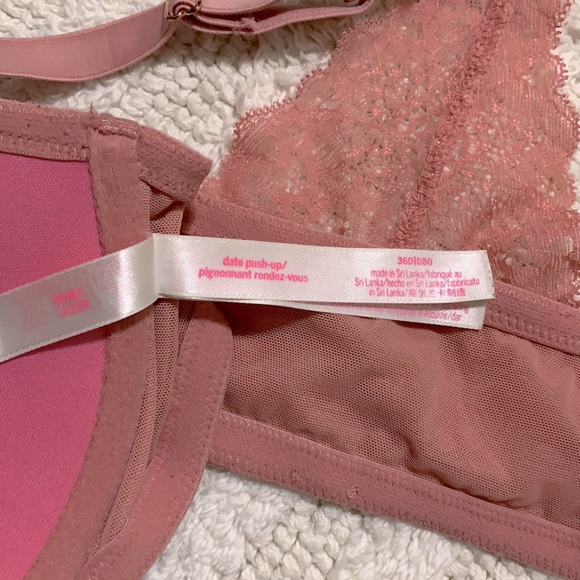Victoria’s Secret Date Lace Push Up T Back Bra 36D - Picture 7 of 7